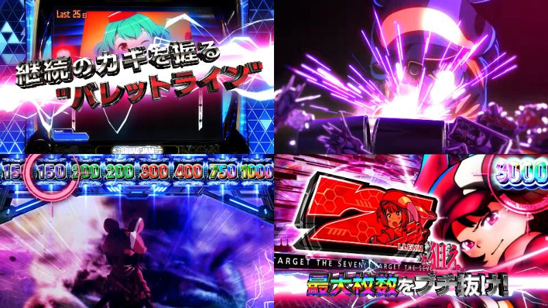 新台スマスロ『Lガンゲイル・オンライン』本編PV動画|鍵となる「バレットライン」、最強特化「イカれたレン」、本機オリジナル楽曲etc…